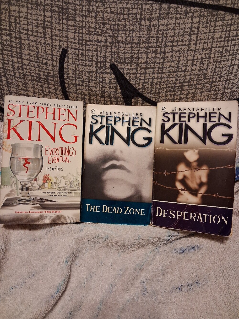 Stephen King Paperback Book Set Of 3